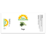 Sun Essential Oils 4oz - Sage Essential Oil - 4 Fluid Ounces