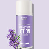 Magnesium Lotion – Super Concentrated – Made with Aloe and Shea – Safe for Kids, Made in the USA (Lavender)