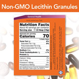 Lecithin Granules NON-GMO Now Foods 1 lbs Granule