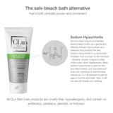 CLn® BodyWash –Non-Drying Body Wash Preserved with Sodium Hypochlorite, For Compromised Skin Prone to Eczema, Dermatitis, Rash & Hidradenitis Suppurativa, Fragrance-Free & Paraben-Free, 3 fl oz