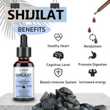 Shilajit Resin Organic Liquid Supplement, Shilajit Himalayan Organic, Shilajit Resin Drop, Shilajit Drop Contain 85+ Trace Minerals, Alternative to Resin & Capsules, 60 ml