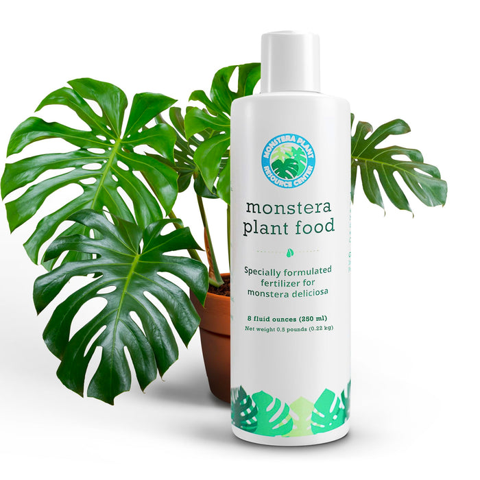 Monstera Plant Food by Houseplant Resource Center | Premium Liquid Fertilizer (5-2-3 NPK) - Ideal for Monstera, Pothos, and Snake Plants (8 Fluid Ounces)