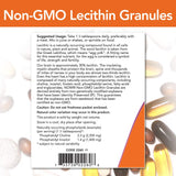 Lecithin Granules NON-GMO Now Foods 1 lbs Granule