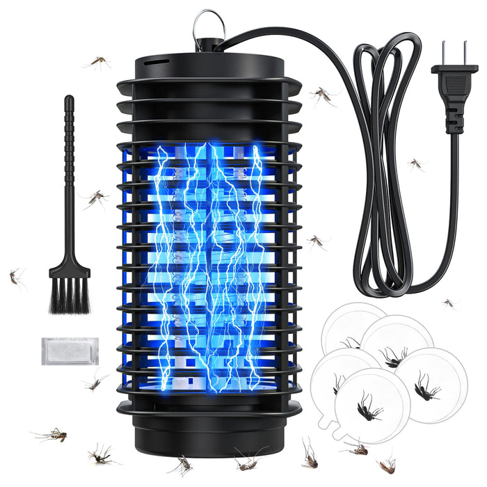 Bug Zapper Outdoor Indoor, Mosquito Zapper Fly Zapper, Mosquito Killer Insect Fly Trap with High Powered UV Light, Mosquito Trap for Home, Patio, Backyard