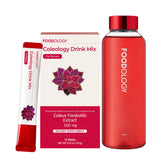 FOODOLOGY Coleology Drink Mix (Pack of 1, 15 days) - Health Management Water Drink Mix, Pomegranate Flavor. Natural Ingredients.