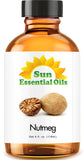 Sun Essential Oils 4oz - Nutmeg Essential Oil - 4 Fluid Ounces