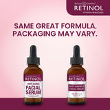 Retinol Anti-Wrinkle Facial Serum – Vitamin A Concentrate Improves Skin’s Elasticity & Tone and Minimizes Appearance of Fine Lines & Wrinkles – Look Younger With The Age-Defying Power Of Retinol