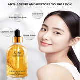 Ginseng Anti Aging Essence, Ginseng Anti Wrinkle Serum, Ginseng Polypeptide Anti-Ageing Essence, Gold Ginseng Face Serum, Ginseng Essential Oil tighten Reduce Fine Lines Restore Young Look (2 Bottles)