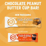 No Cow Peanut Butter Lovers 20g Plant Based Vegan Protein Bars, 12 Pack, 25.44 Ounce