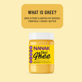 Nanak Desi Ghee Clarified Butter - Premium Quality, Keto Friendly, Certified Paleo, Lactose-Free, Source of Vitamins A & D Great Alternative for Butter Suitable for Cooking (28 oz)