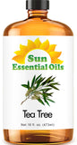 Sun Essential Oils 16oz - Tea Tree Essential Oil - 16 Fluid Ounces