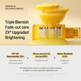 SOME BY MI Yuja Niacin Anti Blemish Serum - 1.69Oz, 50ml - 10% Niacinamide and Vitamin C Serum for Face Brightening - Skin Pigmentation and Blemish Care for Dull-Looking Skin - Korean Skin Care