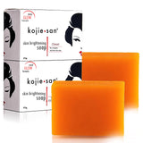 Kojie San Skin Brightening Soap - Original Kojic Acid Soap for Dark Spots, Hyperpigmentation, & Scars with Coconut & Tea Tree Oil - 65g x 2 Bars