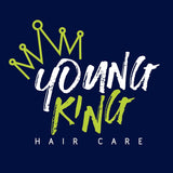 YOUNG KING HAIR CARE Kids Shampoo and Conditioner Set | Cleanse and Hydrate Natural Curls | Plant-Based and Harm-Free | 8 oz each