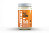 Fatworks Organic Grass-Fed Beef Tallow, Certified Organic Non-Gmo Pasture-Raised Beef Tallow, sourced from several small family ranchers, KETO friendly, exclusive to Fatworks, 14 oz.