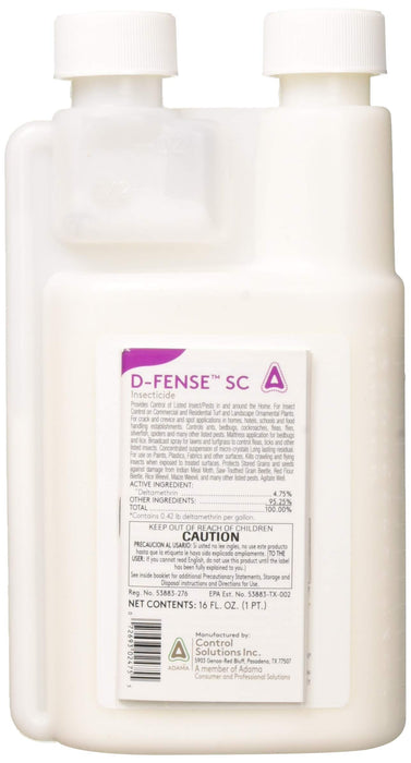 CSI - 10036000373902 - D-FENCE SC - Insecticide - 16oz