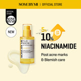 SOME BY MI Yuja Niacin Anti Blemish Serum - 1.69Oz, 50ml - 10% Niacinamide and Vitamin C Serum for Face Brightening - Skin Pigmentation and Blemish Care for Dull-Looking Skin - Korean Skin Care