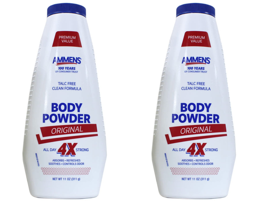 Ammens Powder-Original-11 oz, 2 pk