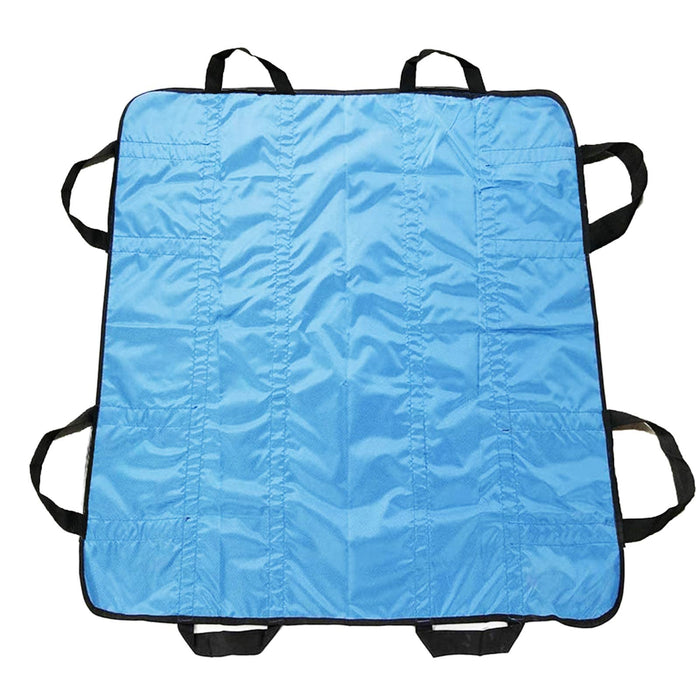 Positioning Bed Pad with Handles 48" X 40" Incontinence Mattress Bedding Protector Liner Underpad Straps for Easy Lift & Transfer Reusable Washable Waterproof Hospital Quality