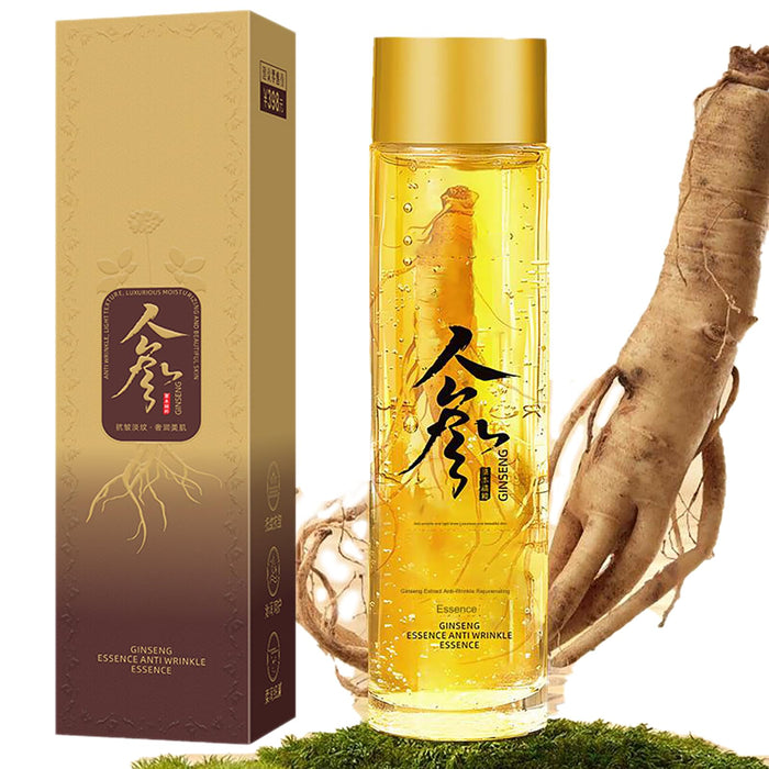 Ginseng Extract Liquid, Ginseng Extract Anti-Wrinkle Original Serum Oil, Korean Red Ginseng Essence for Anti Aging, Moisturizer, Fighting Collagen Loss, Reduces Wrinkles, Improves Sagging (1 bottle)