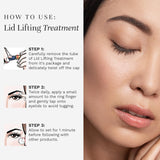 City Beauty Lid Lifting Treatment - Drooping Eyelid Solution - Lift, Smooth & Tighten - Solution for Sagging & Wrinkles - Rejuvenating Eye Primer - Anti-Aging Cruelty-Free Skin Care