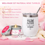 Gifts for Women Birthday Gifts for Women, Bath and Body Works Gift Set- 10 Pcs Valentine's Mother's Day Gifts and Cherry Blossoms Self Care Package Gift Women, Relaxing Spa Gift Basket for Women