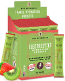 Electrolytes Powder Packets - 40 Hydration Packets, Juicy Strawberry Kiwi - Electrolytes Powder No Sugar, Sugar Free Electrolyte Powder - Flavored Water Packets, Key Nutrients Electrolyte Powder