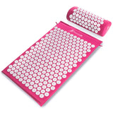 ProsourceFit Acupressure Mat and Pillow Set for Back/Neck Pain Relief and Muscle Relaxation