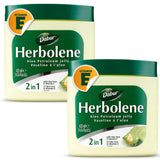 Dabur Herbolene Aloe Vera Gel Petroleum Jelly -Enhanced with Vitamin E for Deep & Intensive Skin Moisturization - Gentle on Sensitive Skin - Nourishing Bliss and Lasting Hydration - 425 ML (Pack of 2)