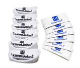 TravelJohn Resealable Disposable Urinal for All Genders, Adults, & Children (TJ1N-C) - 6 Pack