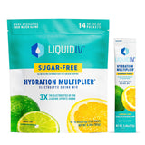 Liquid I.V. Sugar-Free Hydration Multiplier - Lemon Lime – Sugar-Free Hydration Powder Packets  | Electrolyte Drink Mix | Easy Open Single-Serving Stick | Non-GMO | 168 Sticks