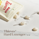 Thieves Hard Lozenges by Young Living - Infused with Signature Thieves Essential Oil Blend - Sugar-Free & Soothing - Gentle & Effective - Comforting and Soothing to Dry and Itchy Throats