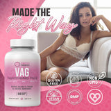 Pretty Privates Vagina Tightening Pills for Women - Tighten and Cleanse While Increasing Lubrication with No Weight Gain - 60 Capsules