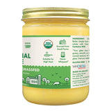 Pure Indian Foods Organic Grassfed Original Ghee, 14 oz, Pasture Raised, Gluten-Free, Non-GMO, Paleo, Keto-Friendly Cooking Fat/Oil, Clarified Butter (16 fl oz / 1 pint)