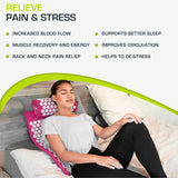 ProsourceFit Acupressure Mat and Pillow Set for Back/Neck Pain Relief and Muscle Relaxation