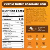 Atlas Protein Bar, 20g Protein, 1g Sugar, Clean Ingredients, Gluten Free (Peanut Butter Chocolate Chip, 12 Count (Pack of 1))