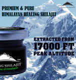 Pure & Authentic Himalayan Gold Graded Shilajit - Sourced, Harvested and Purified At Altitude - Shipped Directly From Skardu, Gilgit Baltistan 100 Gram