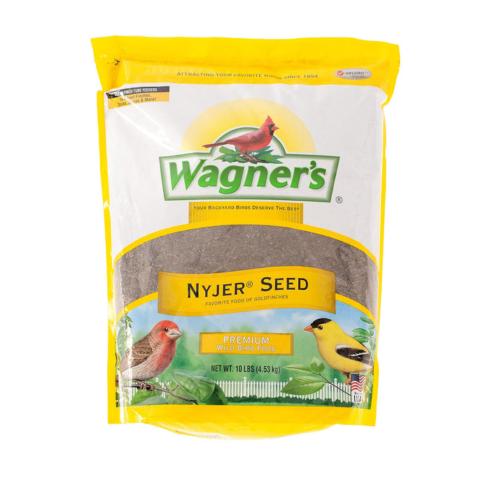 Wagner's 62050 Nyjer Seed Wild Bird Food, 10-Pound Bag