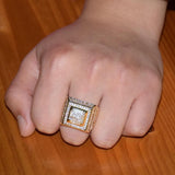 Men's Hip Hop Rings- Bling Bling Iced Full CZ