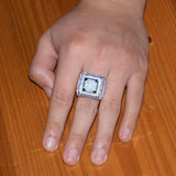 Men's Hip Hop Rings- Bling Bling Iced Full CZ