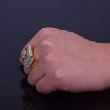 Men's Hip Hop Rings- Bling Bling Iced Full CZ