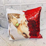 Custom Photo Color Printed Cushion Cover