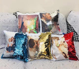 Custom Photo Color Printed Cushion Cover